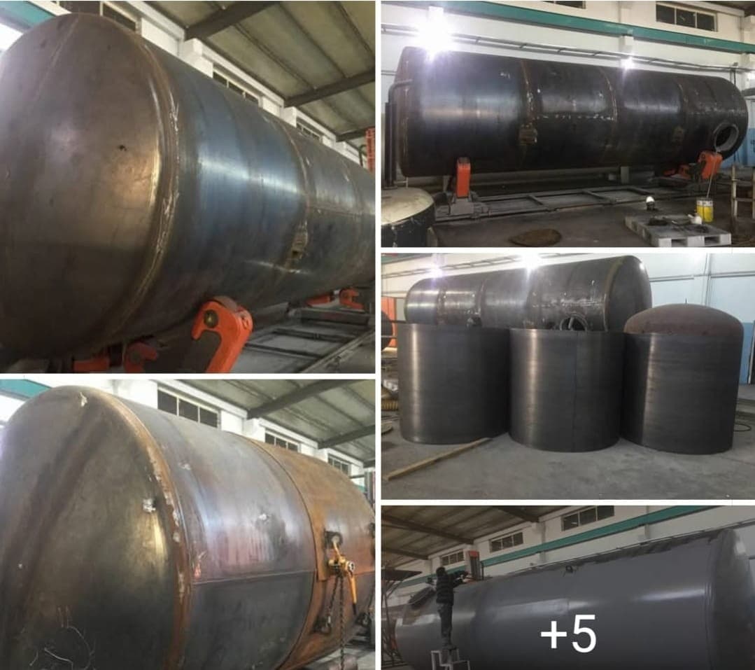 Çelik Silindirik Yakıt Tankı İmalatı
