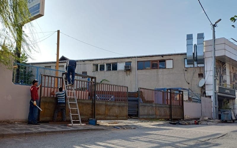 Sürgülü Demir Kapı Montajı