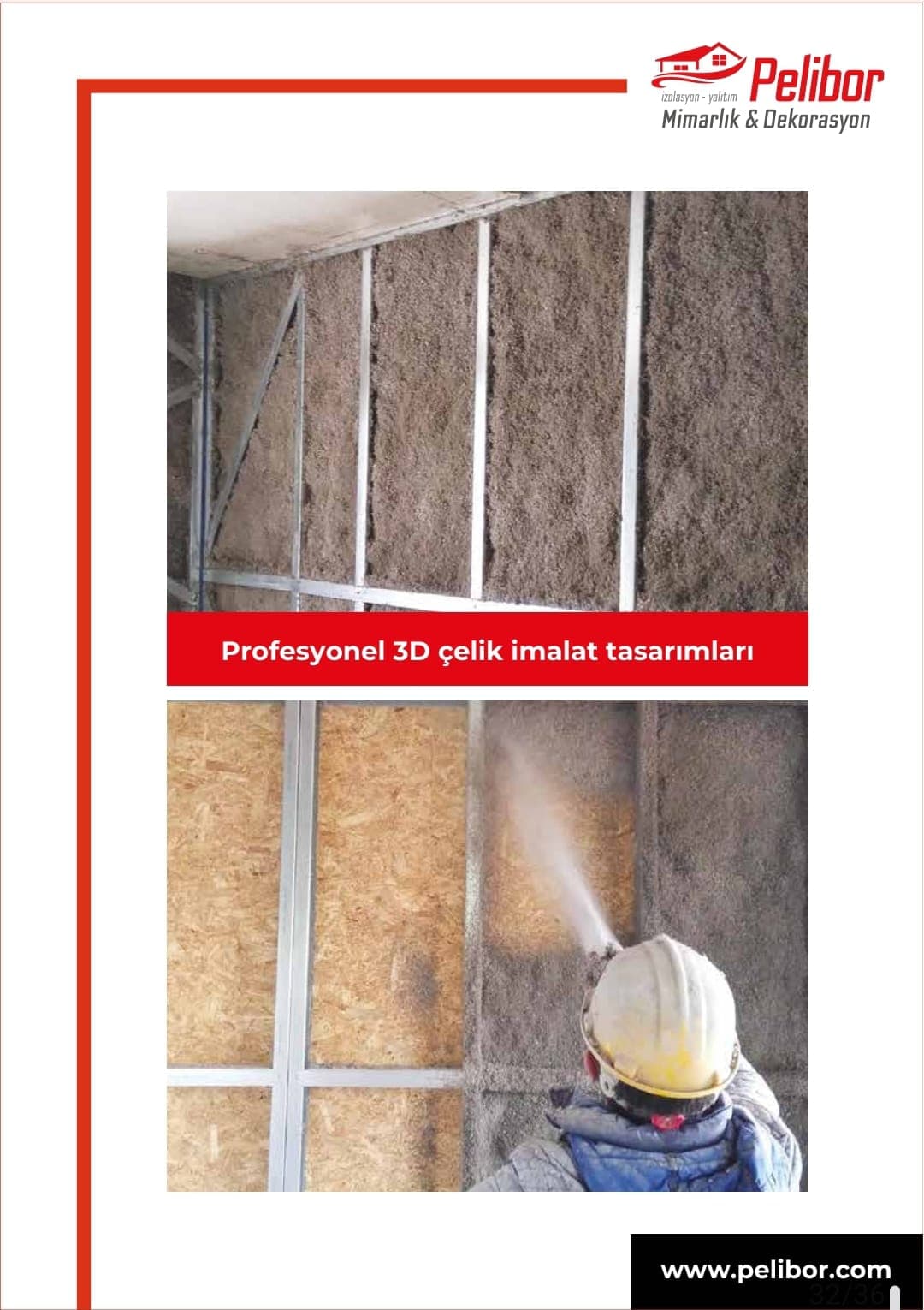 Profesyonel 3D Çelik İmalat ve Sprey Yalıtım